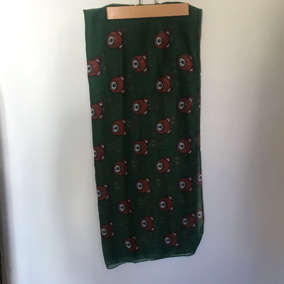 💝Free with any purchase💝 Teddy Bear Fall Scarf - Picture 8 of 8